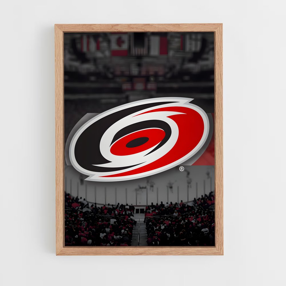 Poster Tempête de Carolina – affiche Hockey sur glace (vue 4)